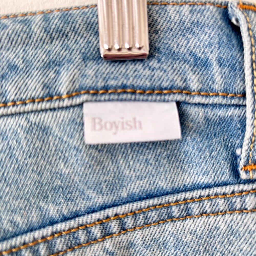 BOYISH The Ziggy Relaxed Straight Jeans in Sunrise - Picture 7 of 10